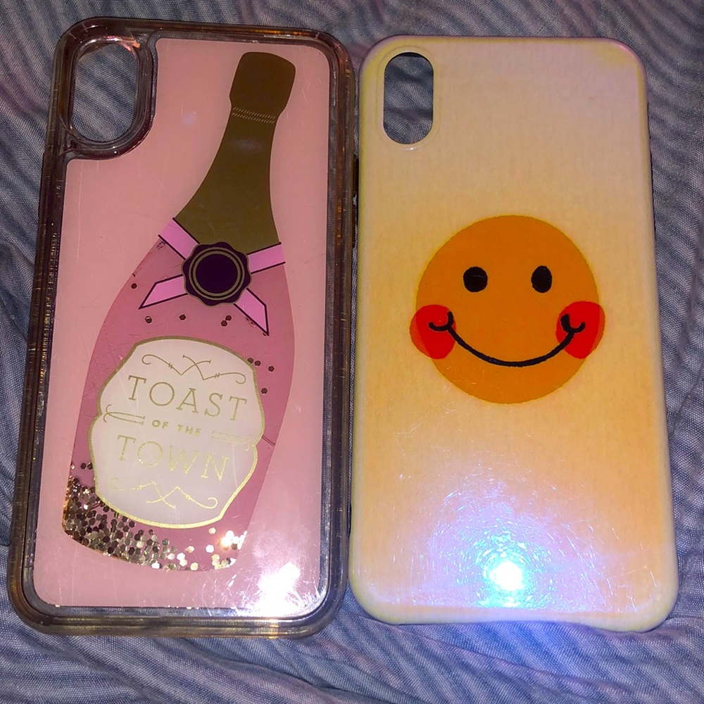 iPhone X cases! Kate spade and smile!
